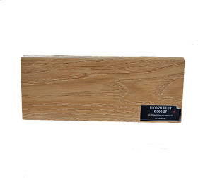 Плинтус МДФ DeArtio Best B302-27 Дуб янтарный желтый 80х16х2050, 1 м.п.